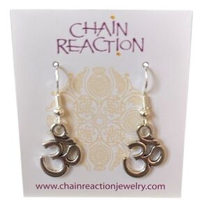 Om Earrings NWT‎